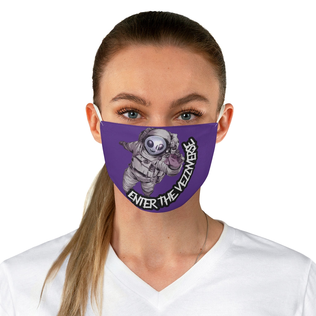 Enter The VezzyVerse - Purple Face Mask - VezzyWorld