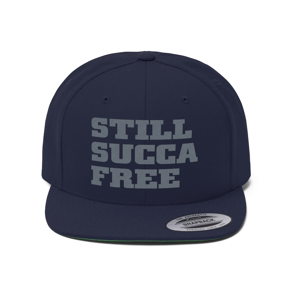 Still Succa Free - Grey Letters - Snapback #VezzyWorld - VezzyWorld