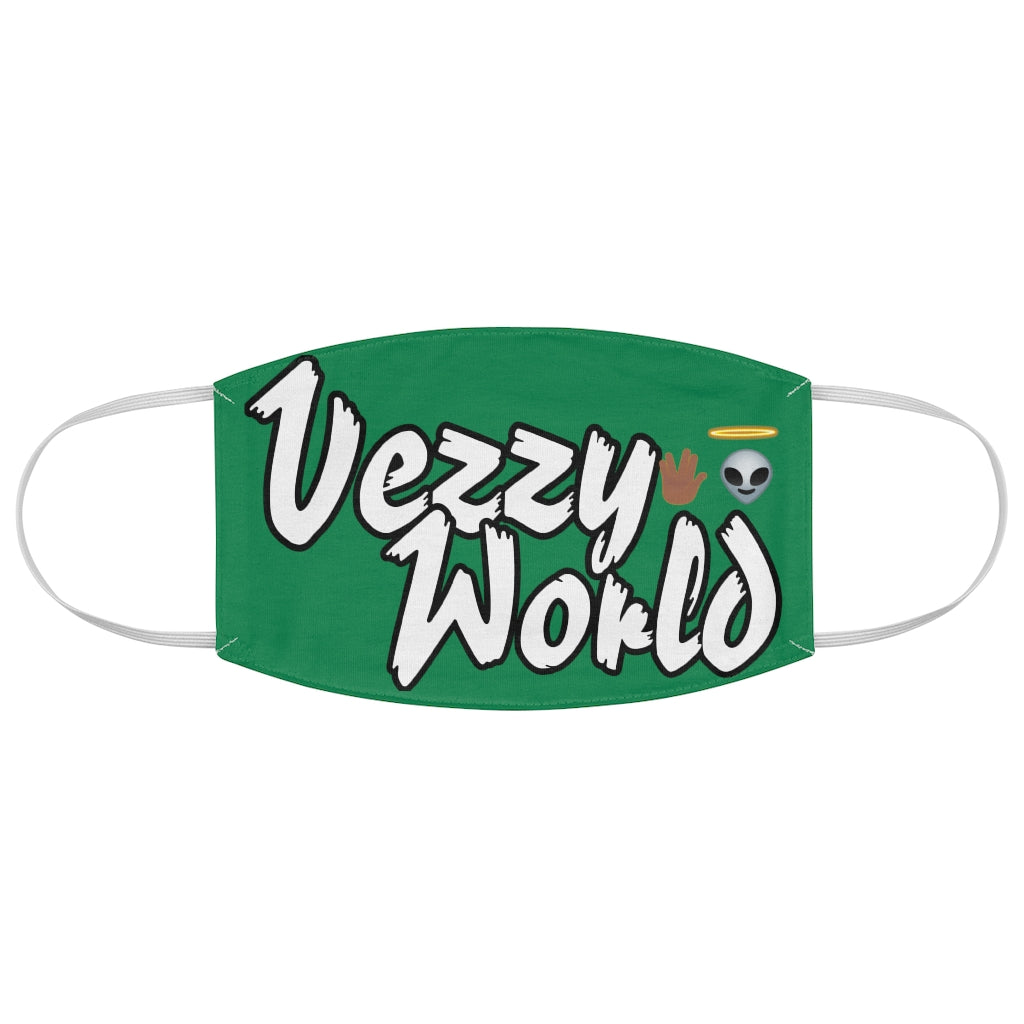 VezzyWorld w/😇 - Green Face Mask - VezzyWorld