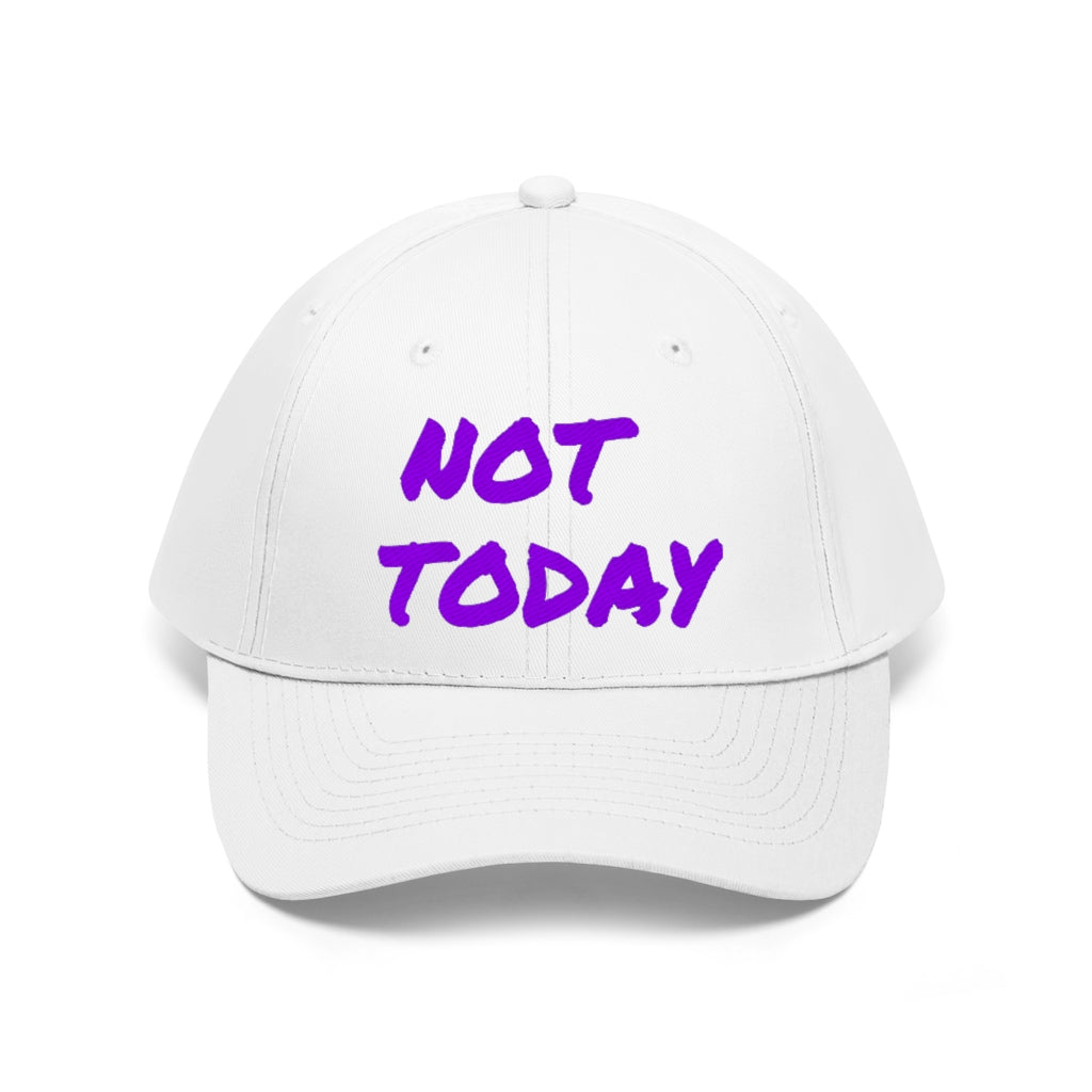 Purple Marker "Not Today" Hat - VezzyWorld