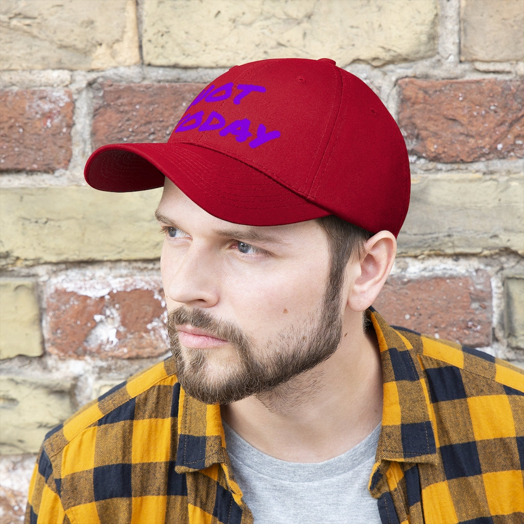 Purple Marker "Not Today" Hat - VezzyWorld