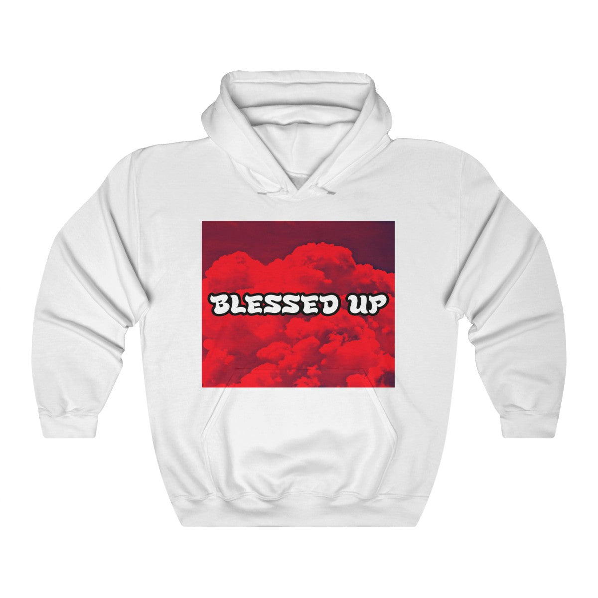 "Blessed Up" Cloudy - ™ Hoodie #VezzyWorld 👽🖖🏾 - VezzyWorld