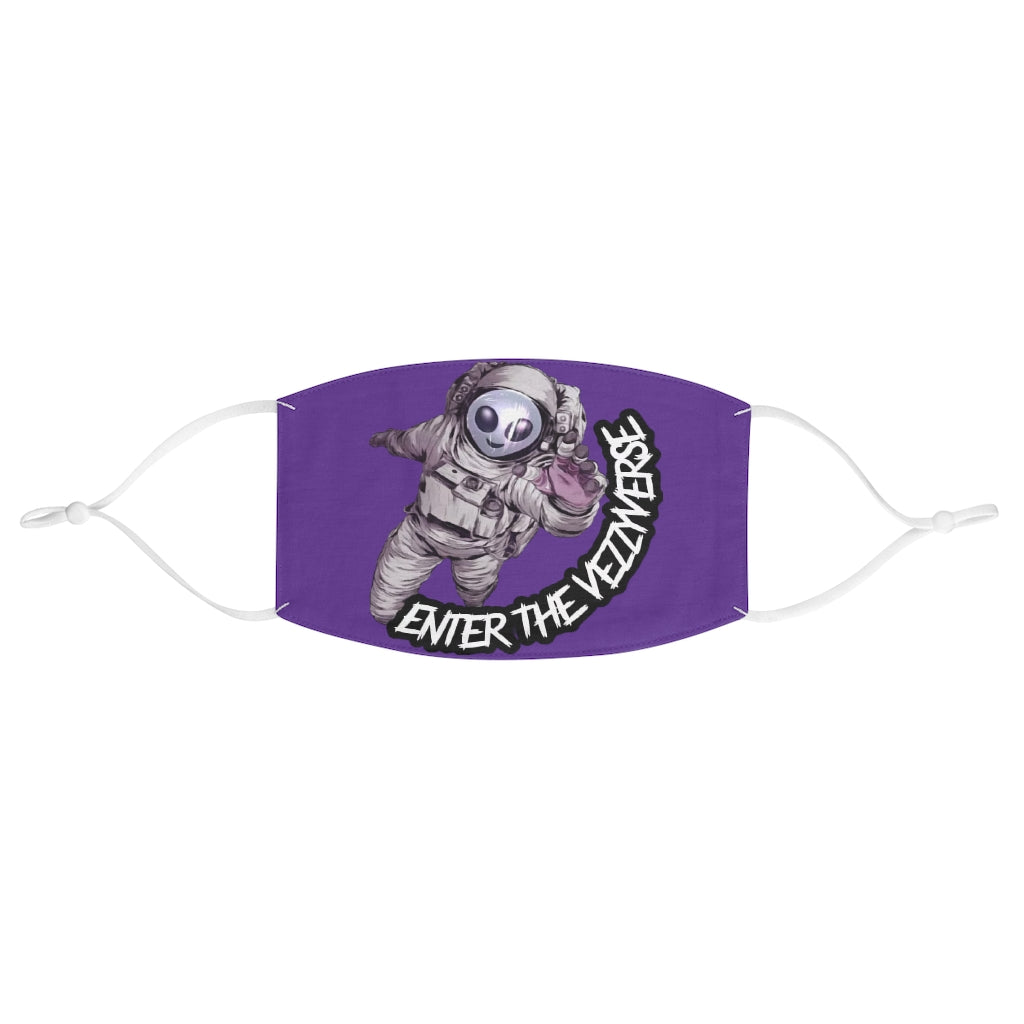 Enter The VezzyVerse - Purple Face Mask - VezzyWorld