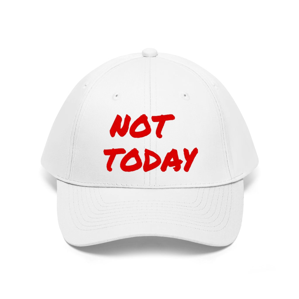 Red Marker "Not Today" Hat 👽🖖🏾 - VezzyWorld