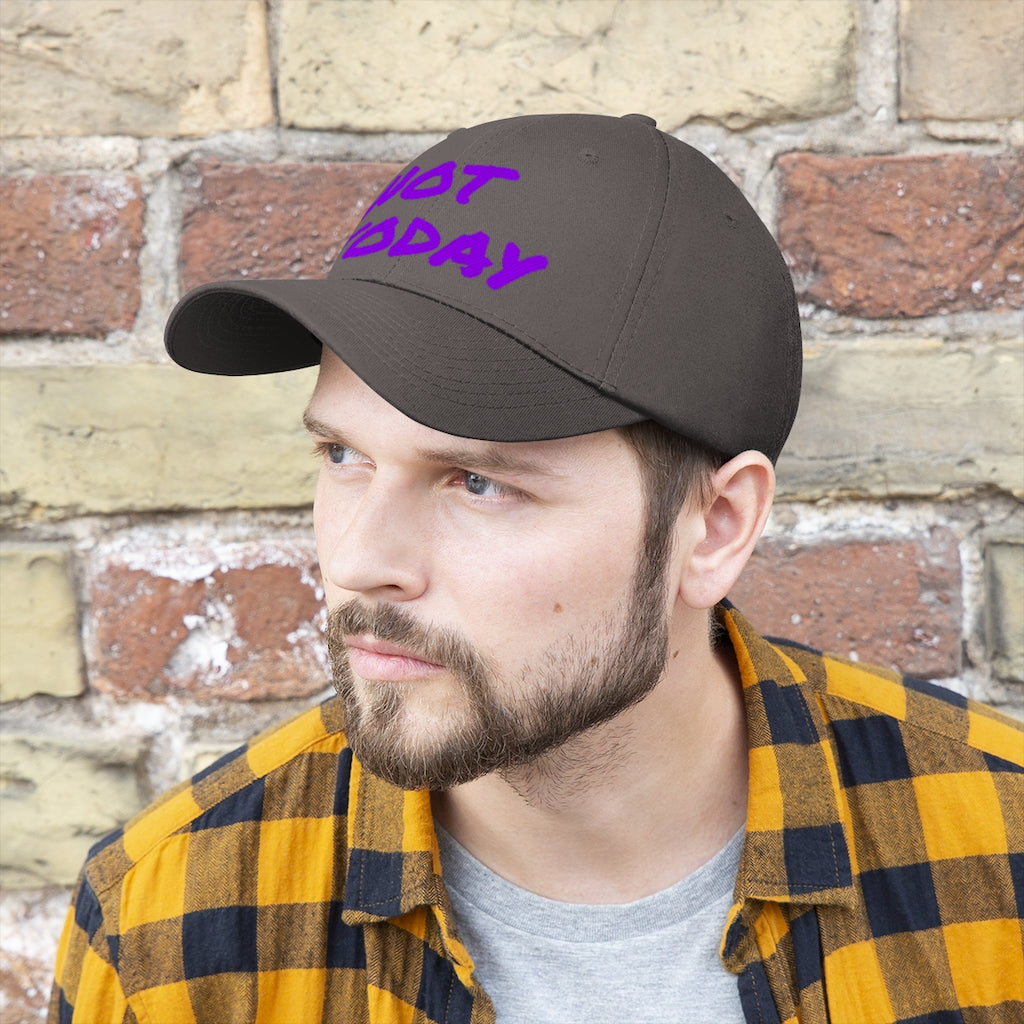 Purple Marker "Not Today" Hat - VezzyWorld