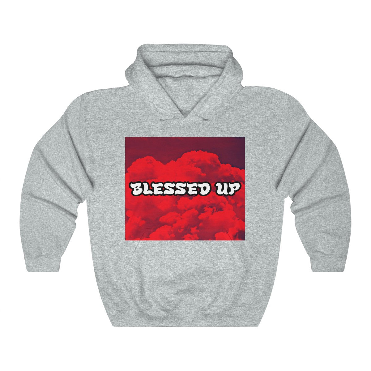 "Blessed Up" Cloudy - ™ Hoodie #VezzyWorld 👽🖖🏾 - VezzyWorld