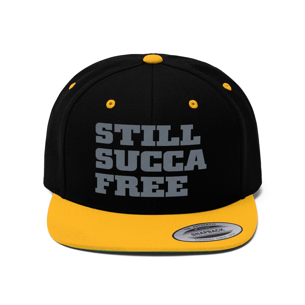 Still Succa Free - Grey Letters - Snapback #VezzyWorld - VezzyWorld