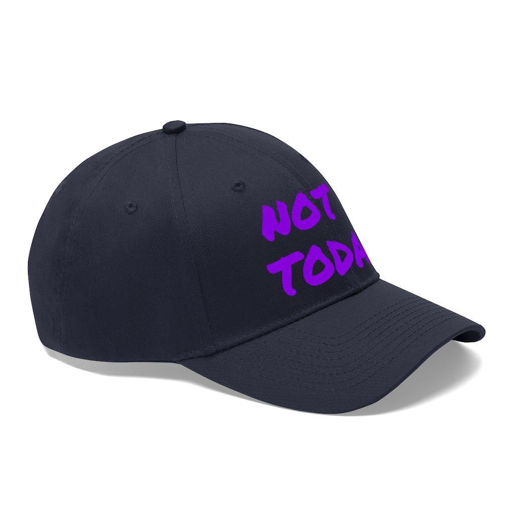 Purple Marker "Not Today" Hat - VezzyWorld