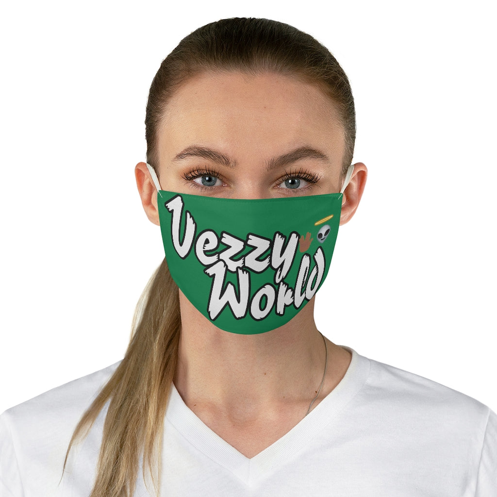 VezzyWorld w/😇 - Green Face Mask - VezzyWorld