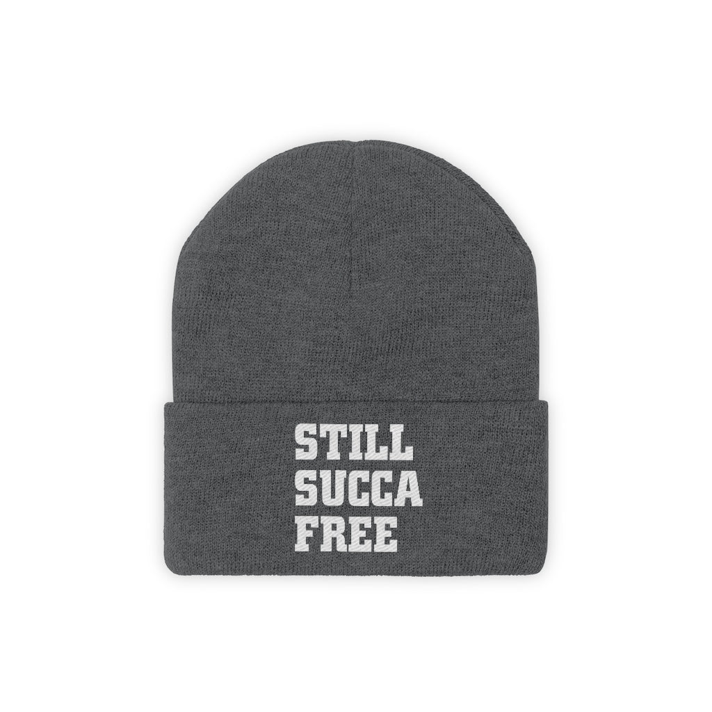 Still Succa Free - Knit Beanie - VezzyWorld