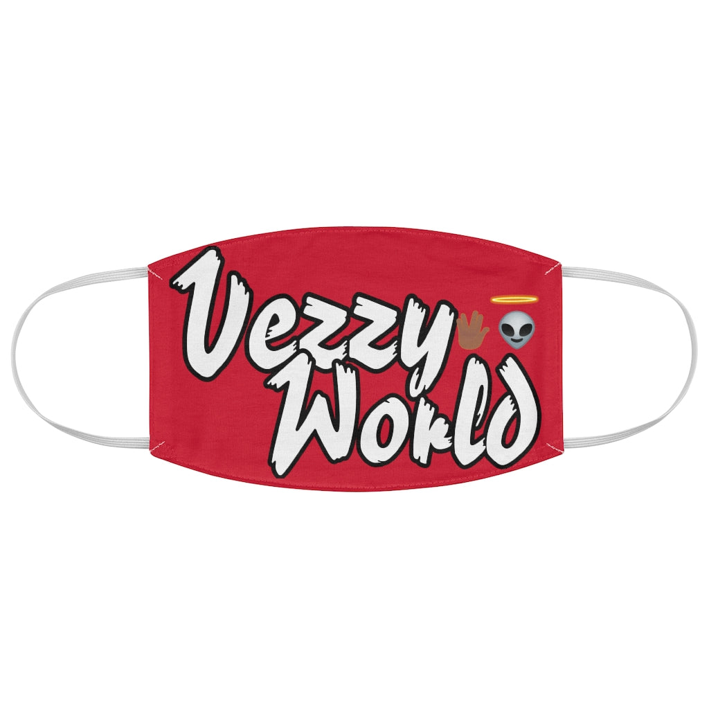 VezzyWorld w/😇 - Red Face Mask - VezzyWorld