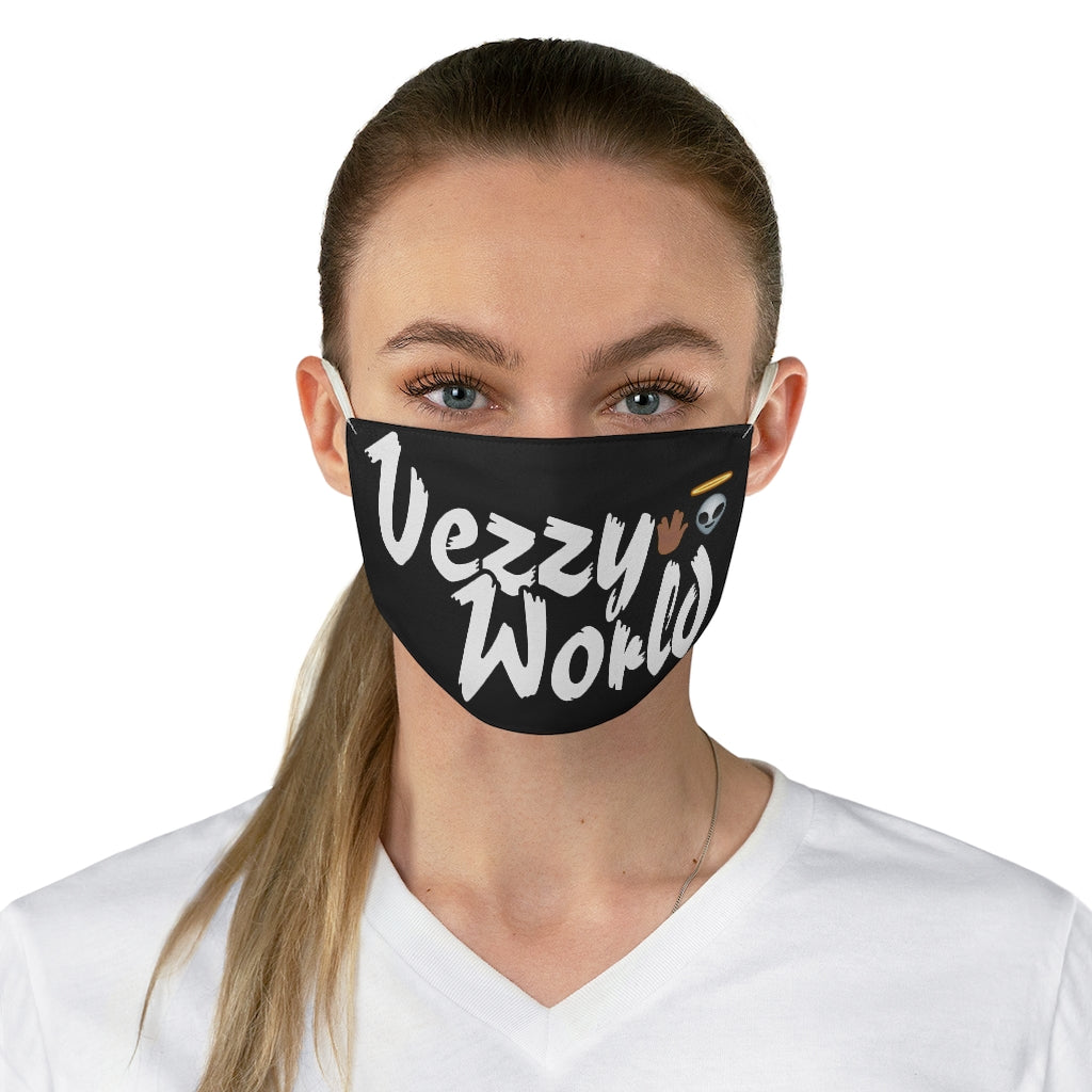 VezzyWorld w/😇 - Black Face Mask - VezzyWorld