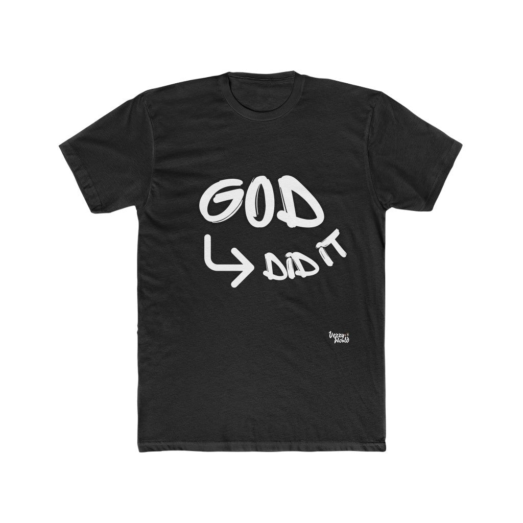 "God Did It" ™ Shirts - More Colors #VezzyWorld 👽🖖🏿 - VezzyWorld