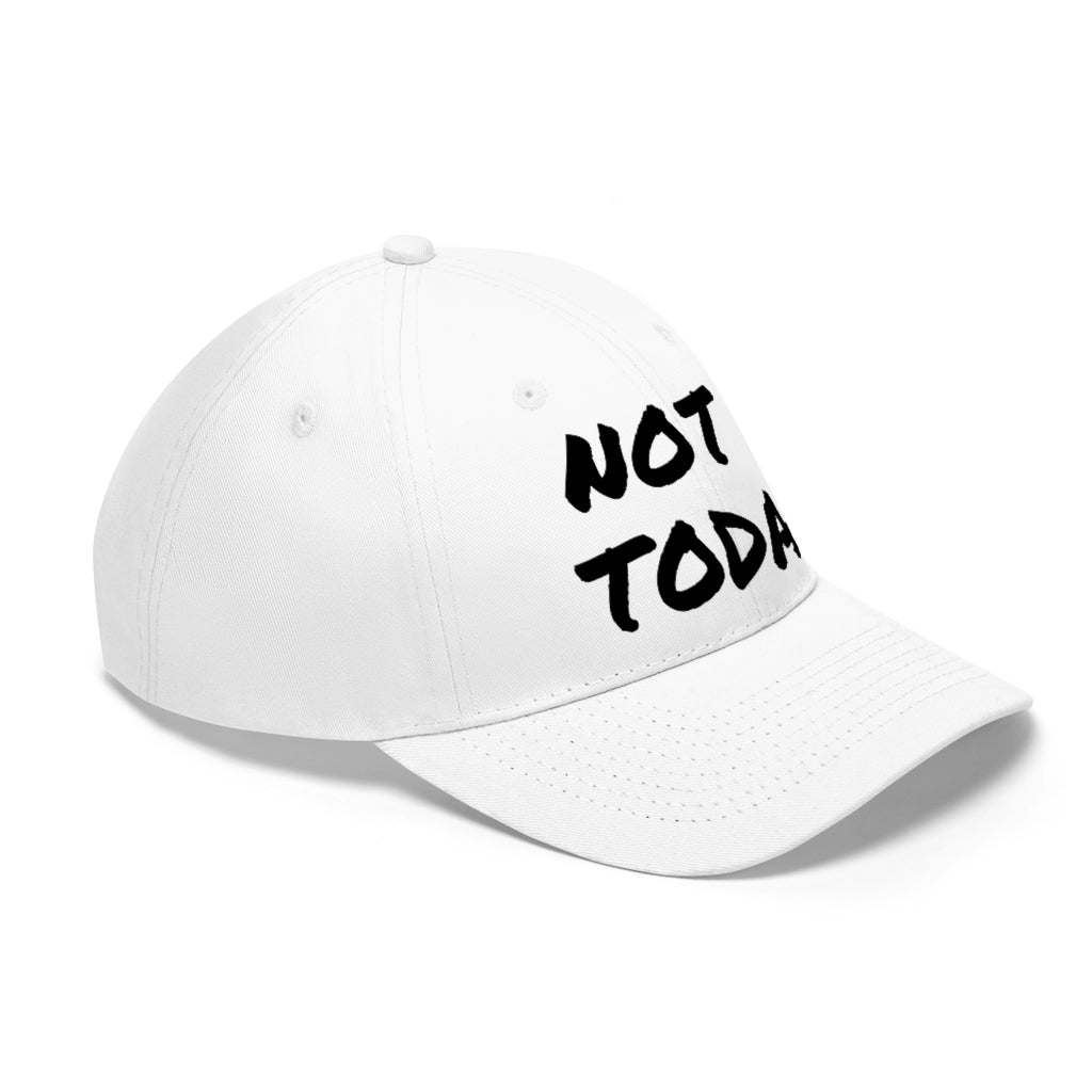 Black Marker "Not Today" Hat 👽🖖🏾 - VezzyWorld