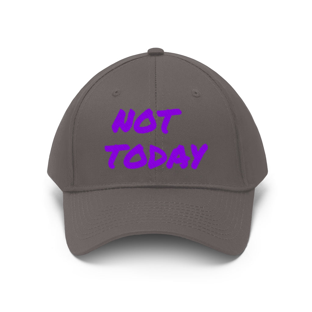 Purple Marker "Not Today" Hat - VezzyWorld