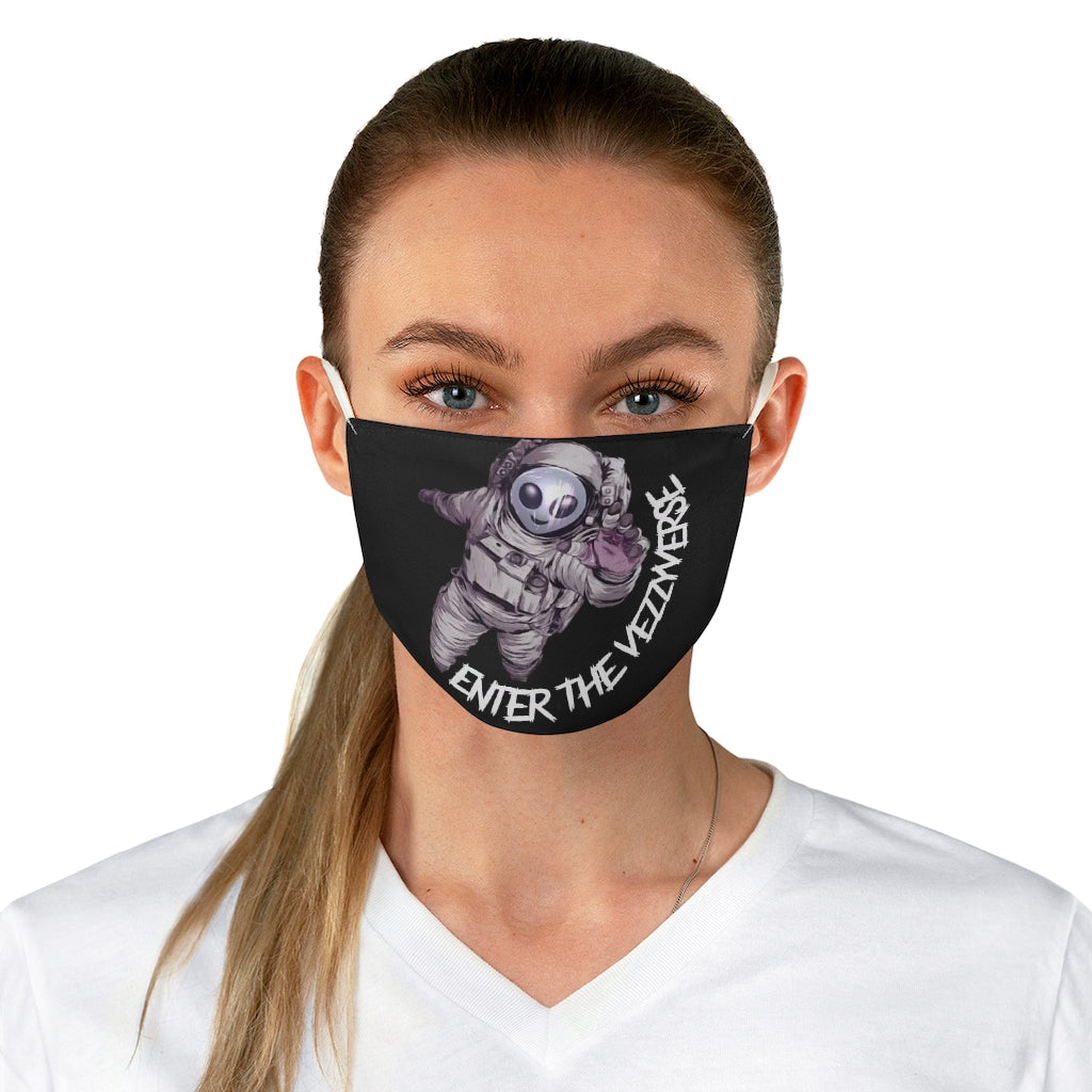 Enter The VezzyVerse- Black Face Mask - VezzyWorld