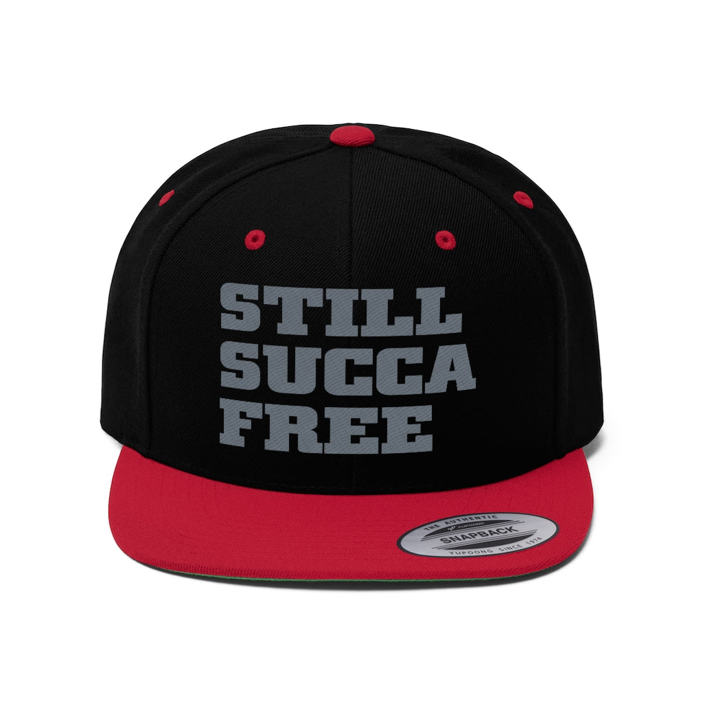 Still Succa Free - Grey Letters - Snapback #VezzyWorld - VezzyWorld