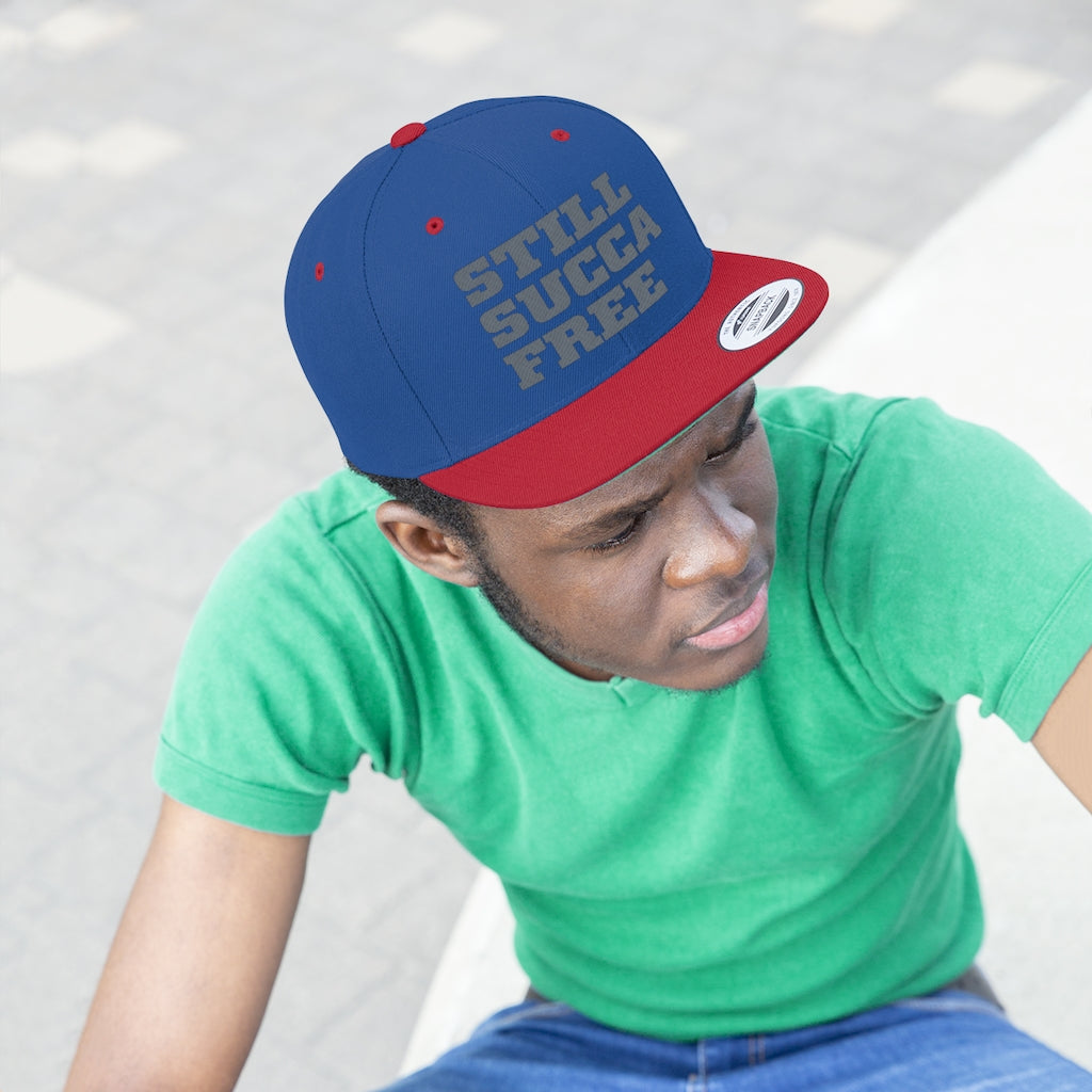 Still Succa Free - Grey Letters - Snapback #VezzyWorld - VezzyWorld