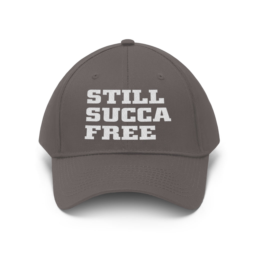 Still SUCCA Free - Unisex Twill Hat 👽 - VezzyWorld