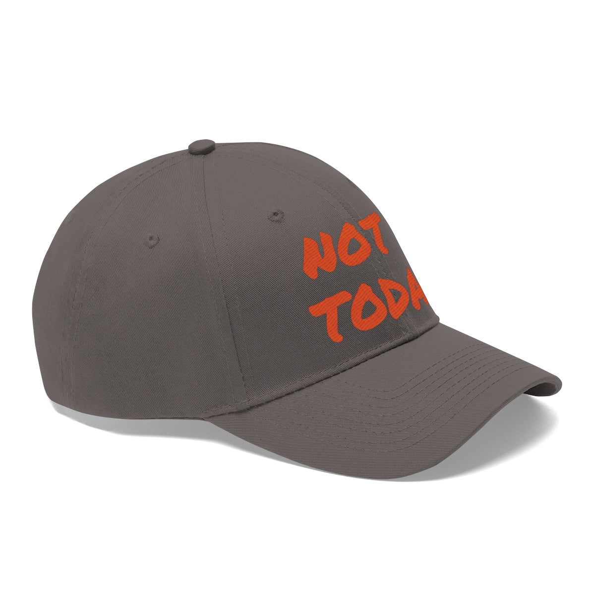 Orange Marker "Not Today" Hat 👽🖖🏾 - VezzyWorld