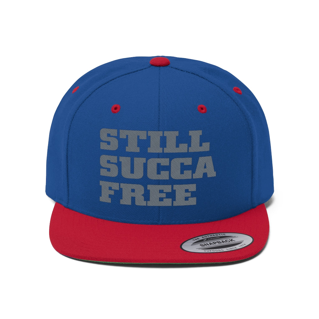 Still Succa Free - Grey Letters - Snapback #VezzyWorld - VezzyWorld