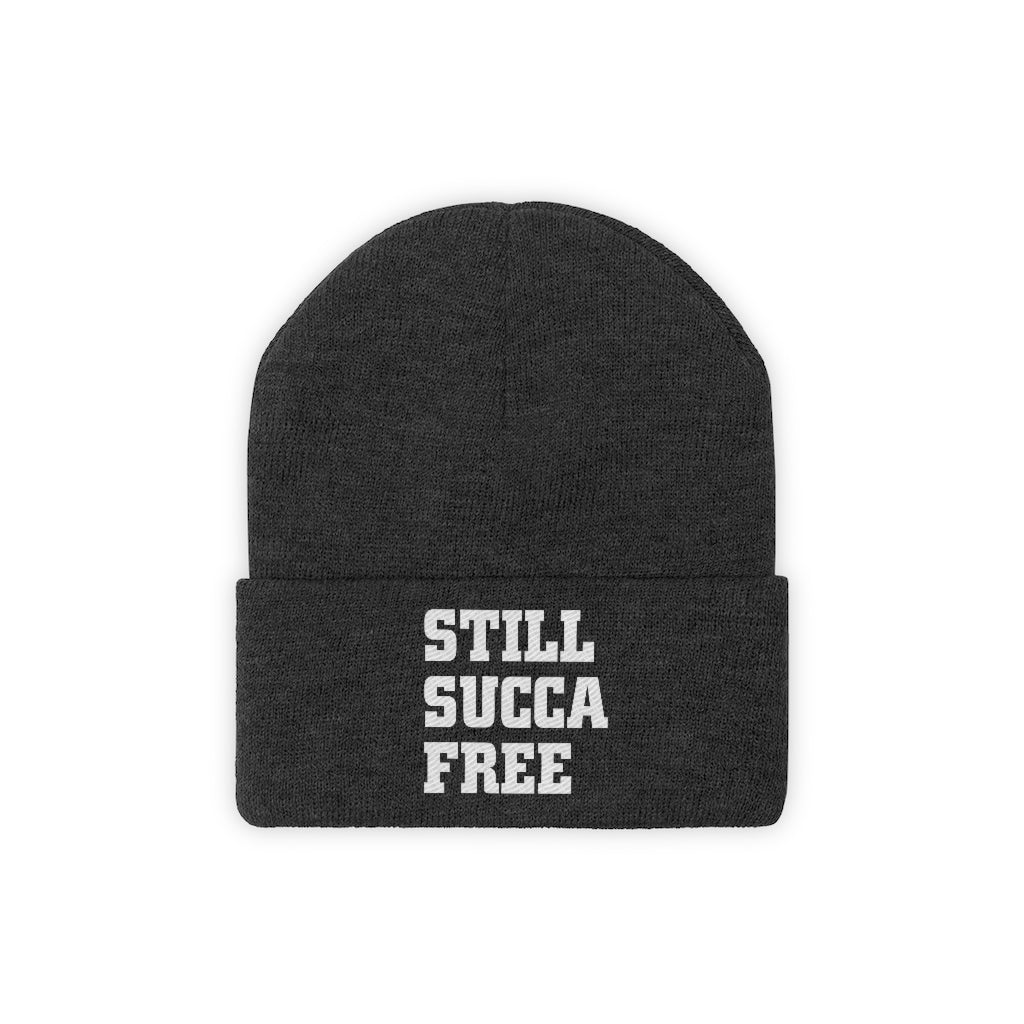 Still Succa Free - Knit Beanie - VezzyWorld