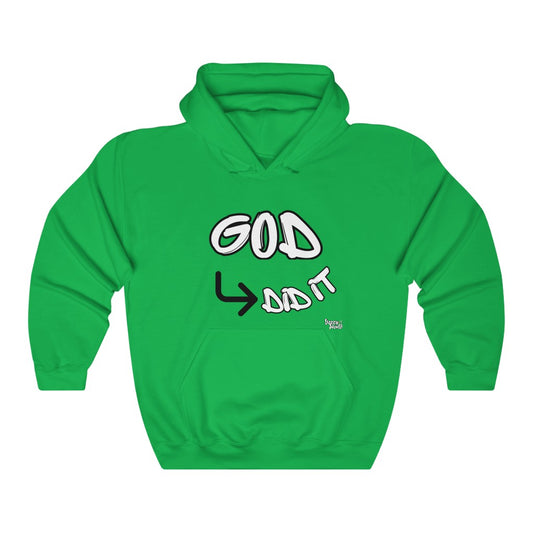 "God Did It" ™ Hoodie - More Colors #VezzyWorld 👽🖖🏾 - VezzyWorld