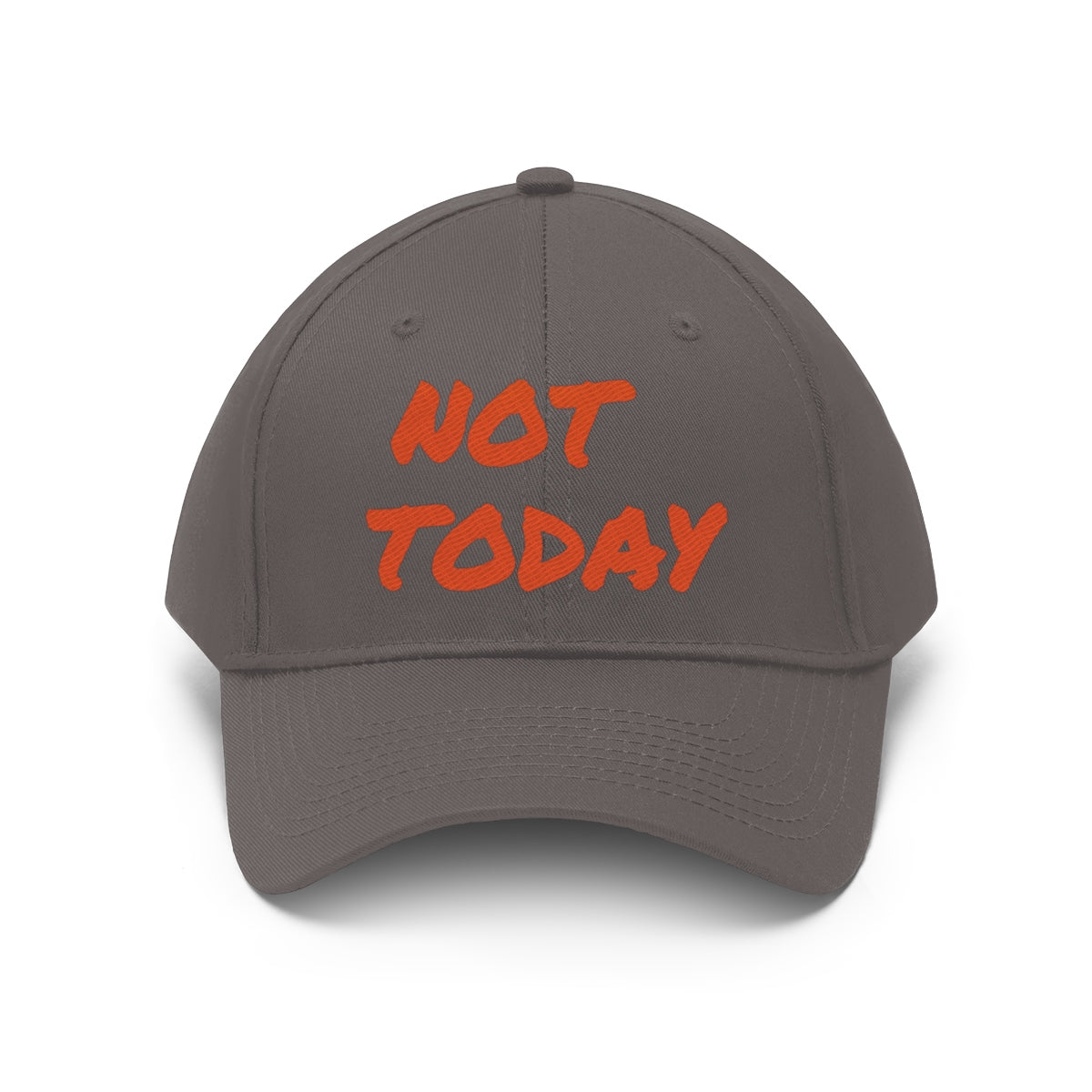 Orange Marker "Not Today" Hat 👽🖖🏾 - VezzyWorld