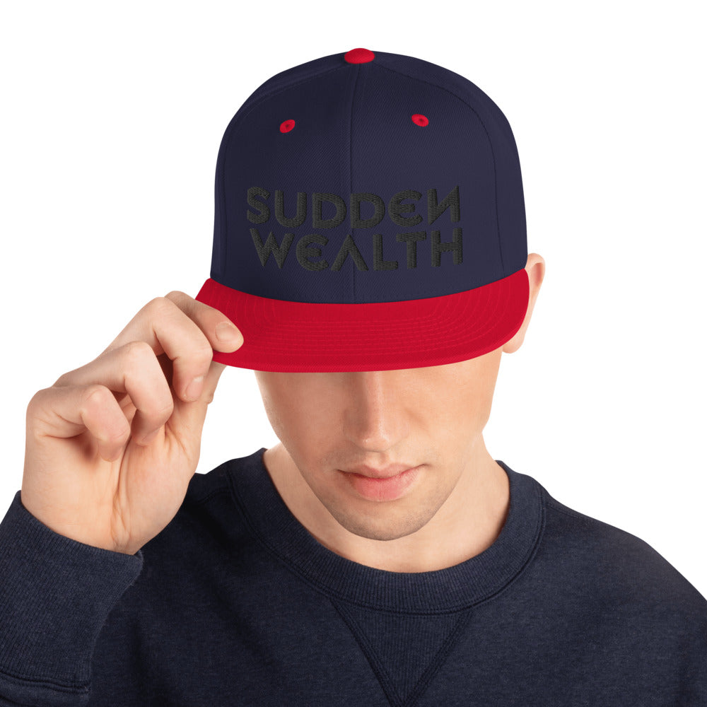 "Sudden Wealth" Snapback Hat #VezzyWorld - VezzyWorld