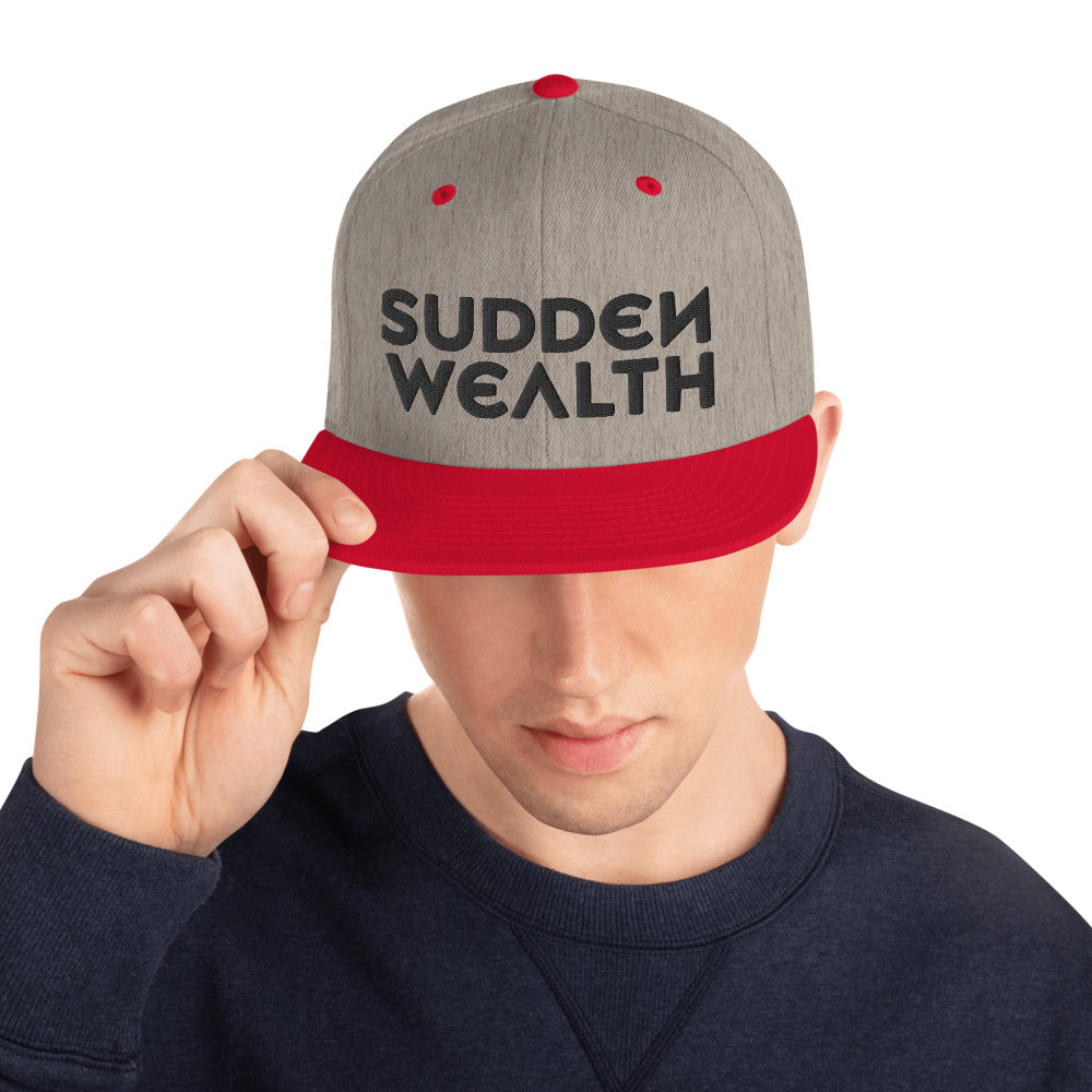 "Sudden Wealth" Snapback Hat #VezzyWorld - VezzyWorld