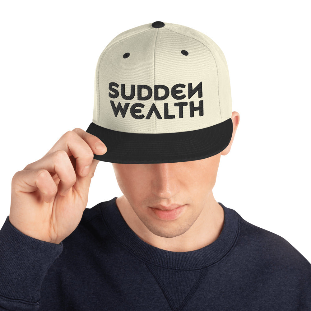 "Sudden Wealth" Snapback Hat #VezzyWorld - VezzyWorld