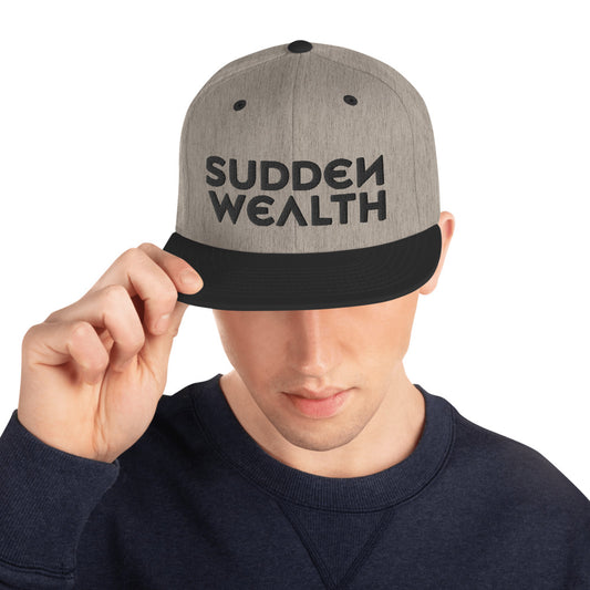 "Sudden Wealth" Snapback Hat #VezzyWorld - VezzyWorld