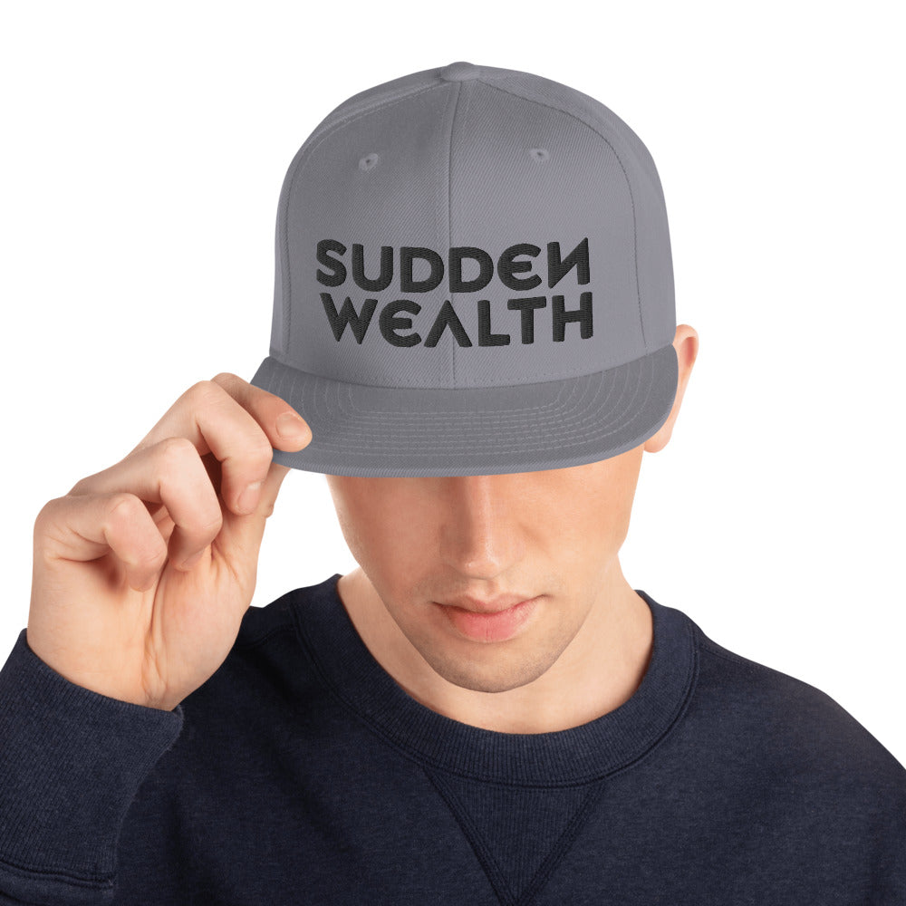 "Sudden Wealth" Snapback Hat #VezzyWorld - VezzyWorld