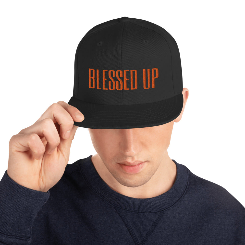 Special Orange Blessed Up -Snapback - VezzyWorld