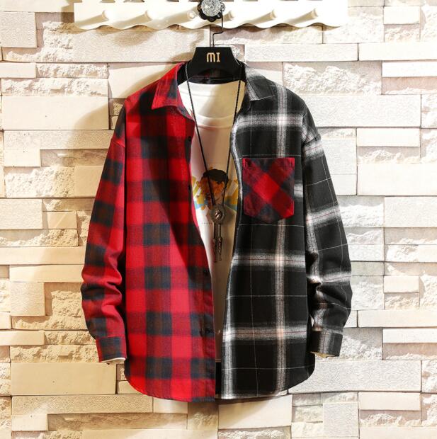 Flannel Vintage Plaid Patchwork #VezzyWorld 👽🖖🏾 - VezzyWorld