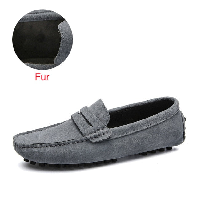 DEKABR Fashion Men's Genuine Leather Loafers Moccasins. #VezzyWorld - VezzyWorld