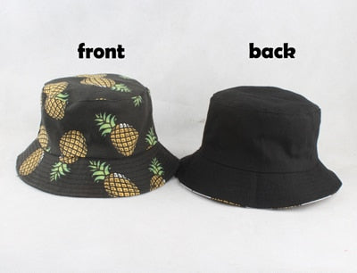 Panama Bucket Hat Men Women Summer Bucket Cap Banana Print #VezzyWorld 👽🖖🏾 - VezzyWorld